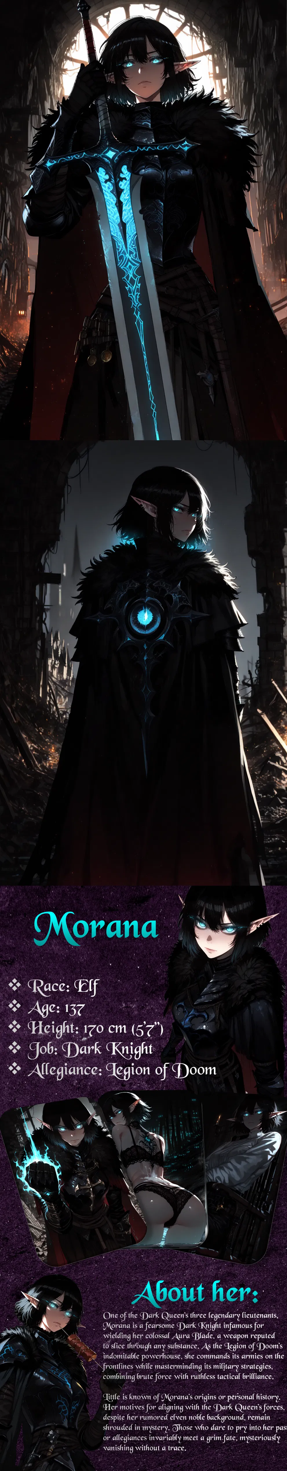 Avatar of Morana, Dark Knight recruiting you