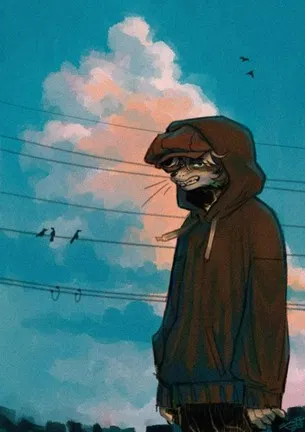 Avatar of Kenny, anthro raccoon