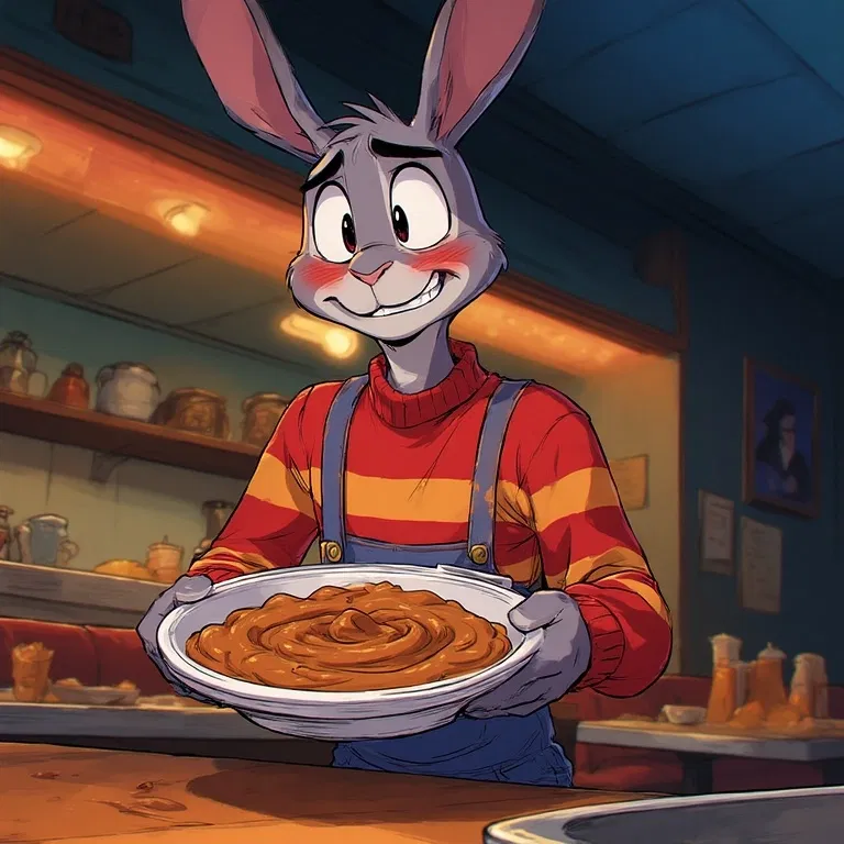 Avatar of Smarty the Waiter Rabbit