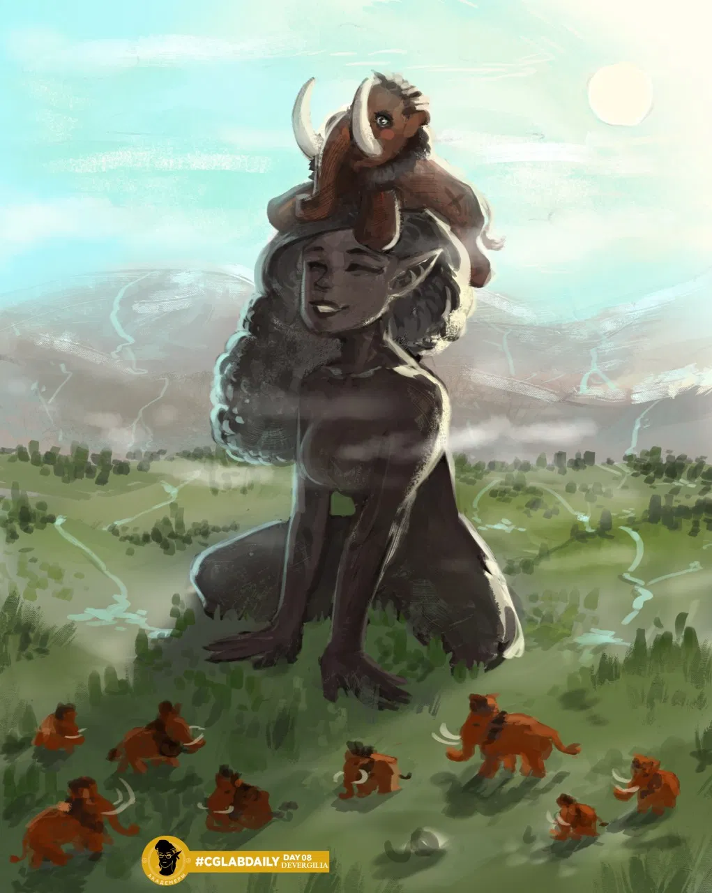 Avatar of giantess woman RPG world 3.0