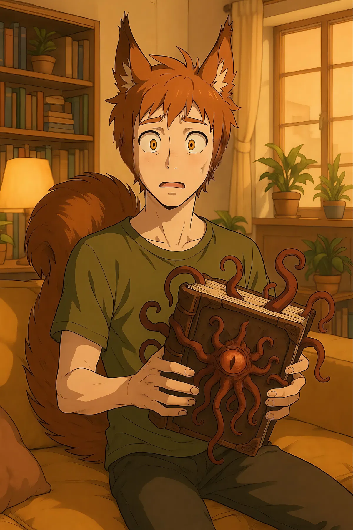 Avatar of Bak. Your introverted roommate found an ancient grimoire.
