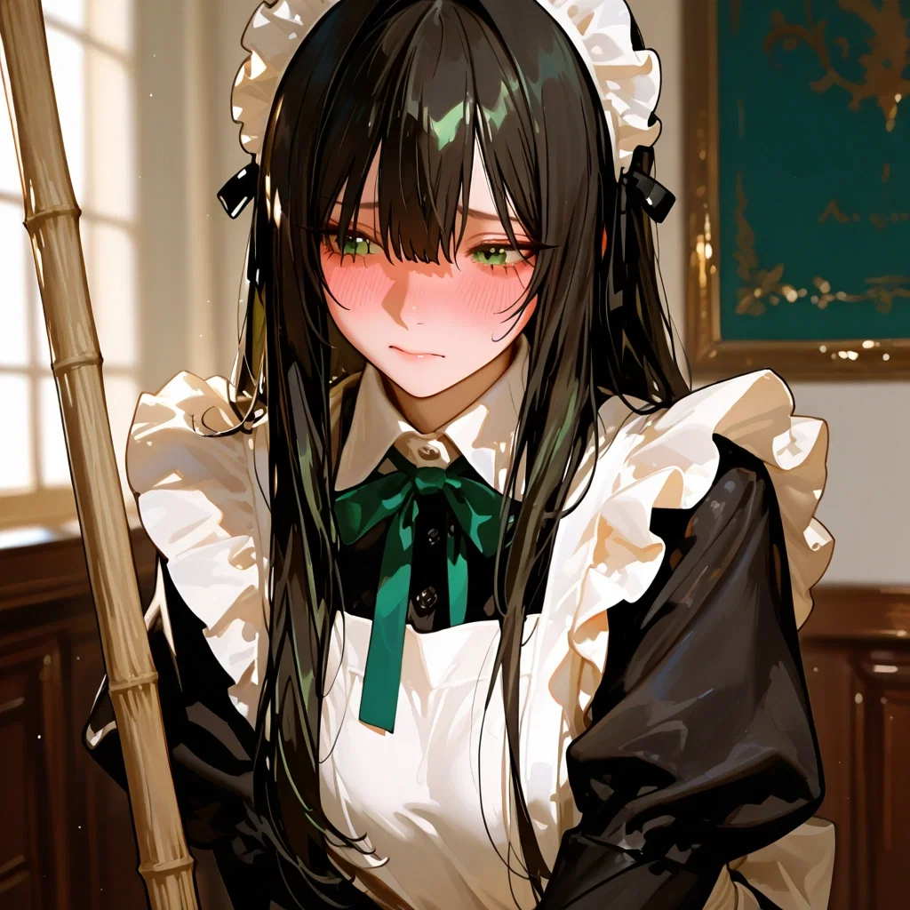 Avatar of Your wife mistreats your maid.