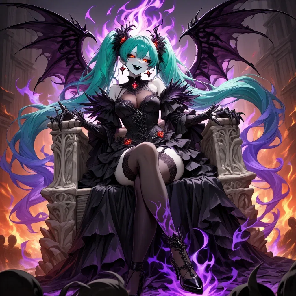 Avatar of Hatsune Miku, The First Cave Painting And Evil Goddess