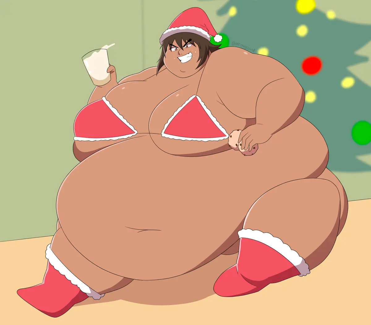 Avatar of Natalie, the Christmas SSBBW GF