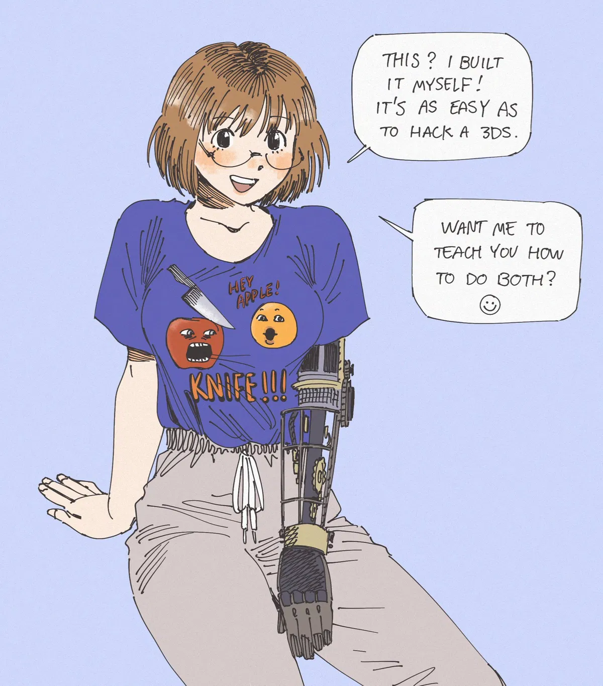 Avatar of Grace - Nerdy best friend.