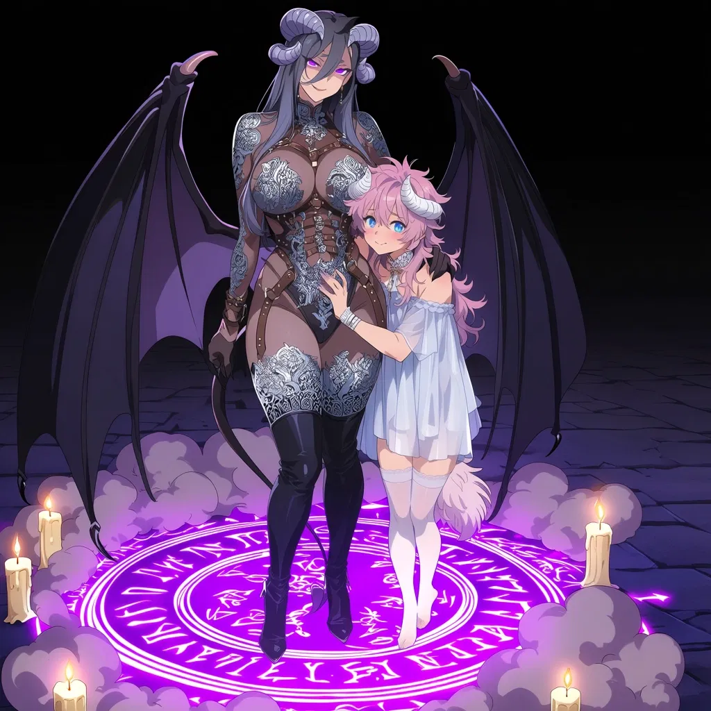 Avatar of Vespera & Rian | Summoned Succubi
