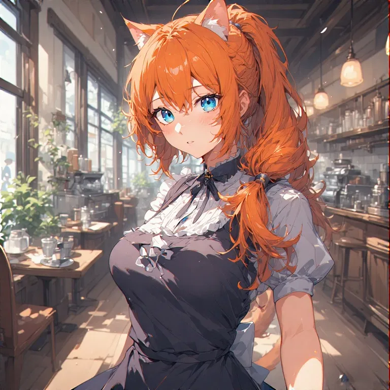 Avatar of Maple Everhart: Ginger Cafe worker