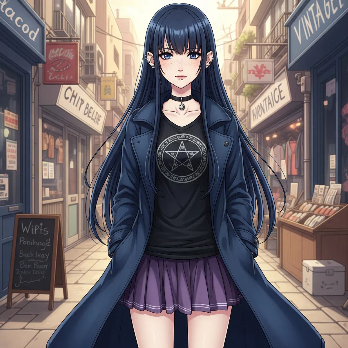 Avatar of You're 5 inches tall and in a Goth girls pocket 