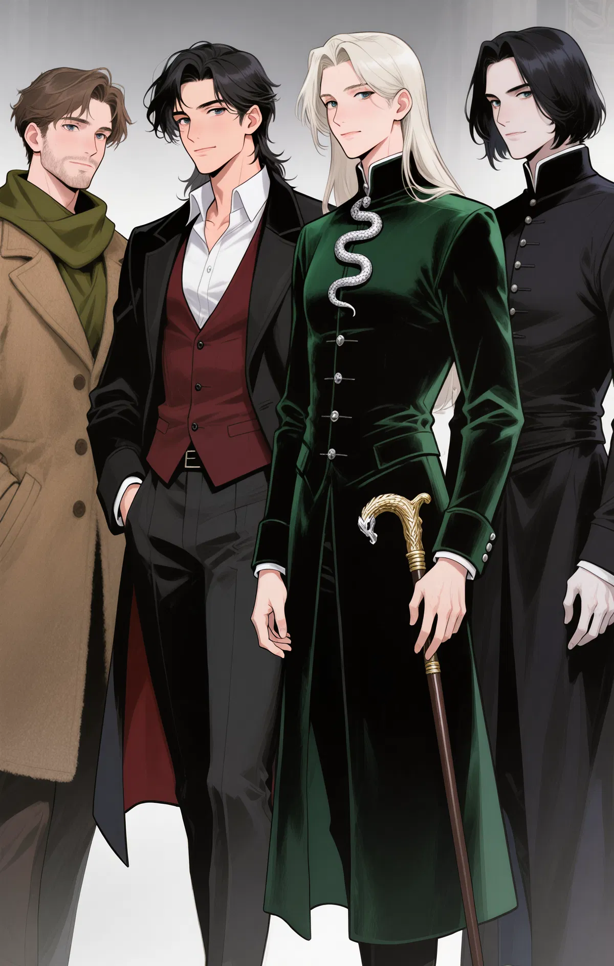 Avatar of Remus, Sirius, Lucius, Severus- Harem
