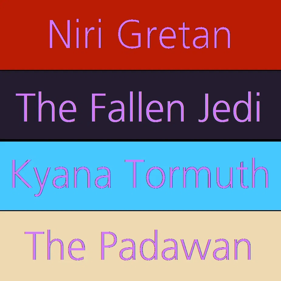 Avatar of Your Former Padawan Is A Dark Jedi Now? | Niri and Kyana 
