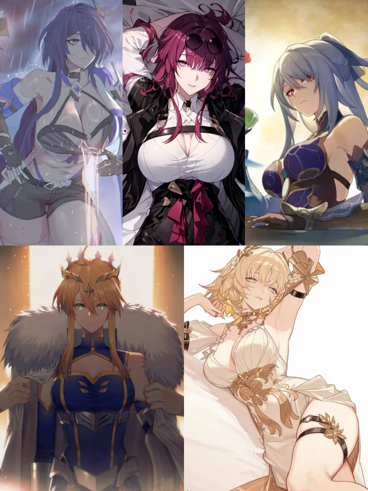 Avatar of Acheron, Kafka, Jingliu, Saber, Aglaea