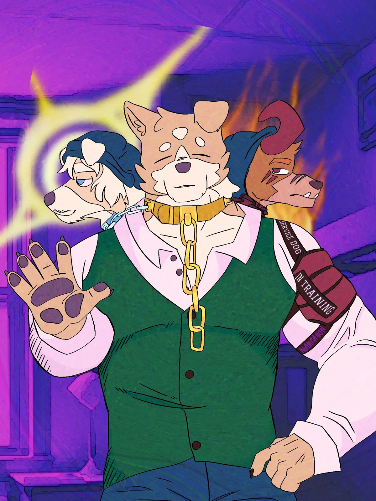 Avatar of ooo aaa scary cerberus