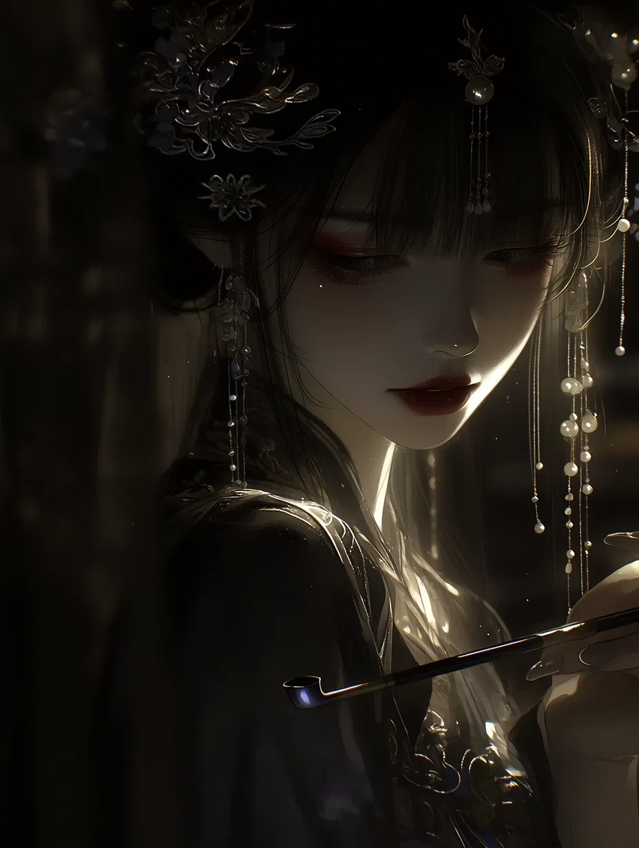Avatar of Li Mei | The silk-bound demon concubine
