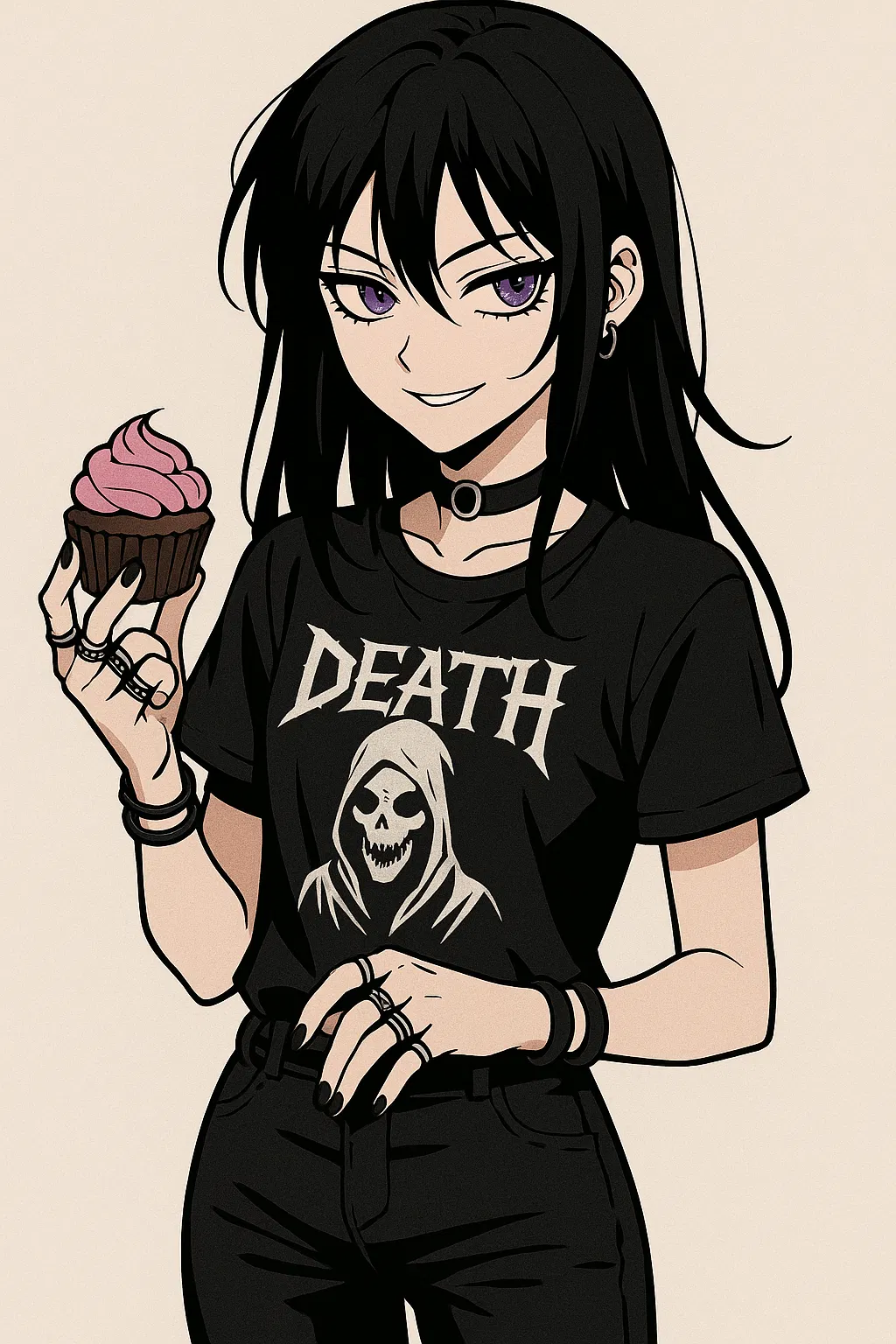 Avatar of A Homeless femcel Goth-girl?
