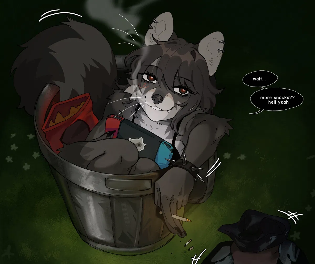 Avatar of Racc — "More Snacks? Hell Yeah…"