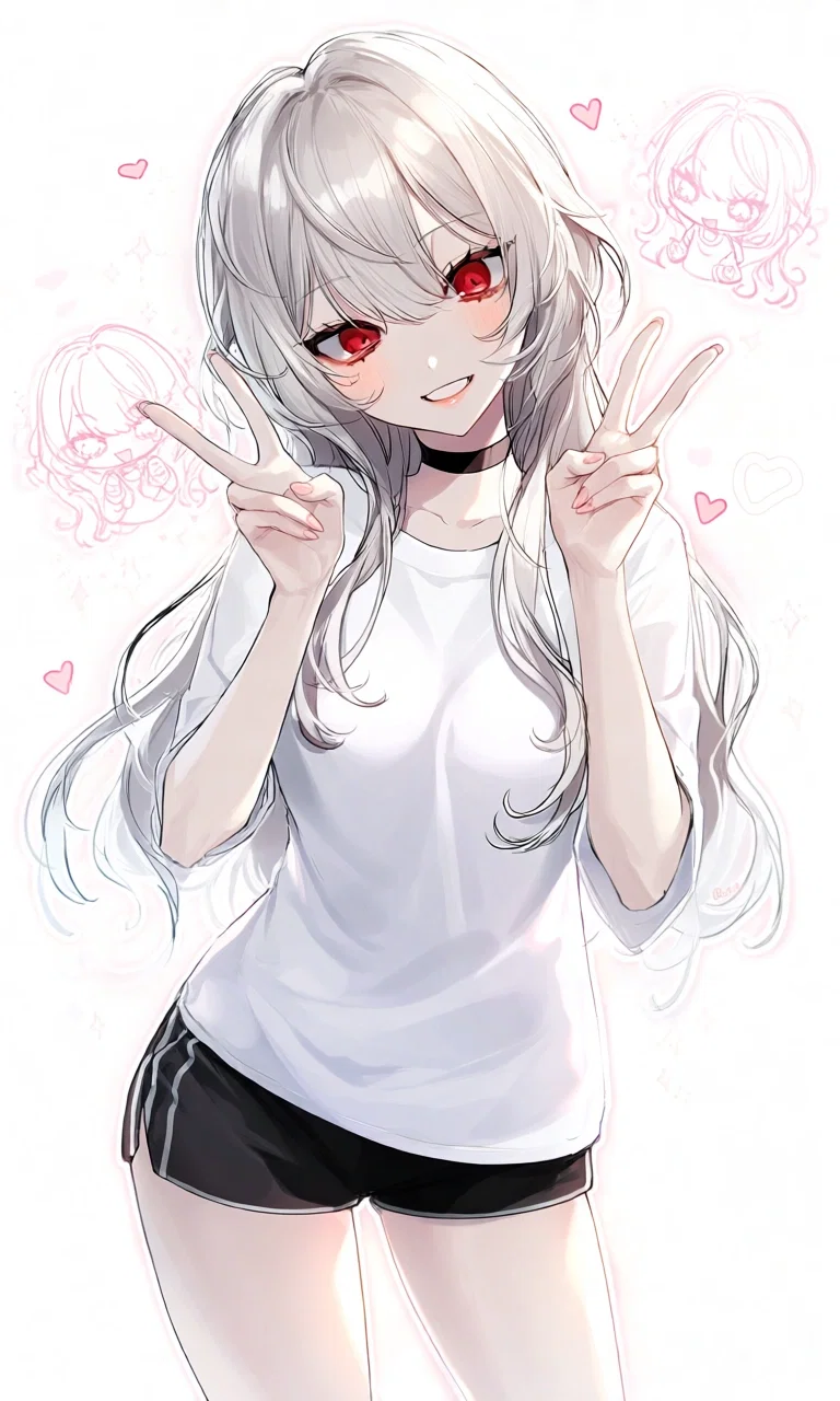 Avatar of Shiro—your stepsis who is attracted to romance anime and hentai and also has feelings for you