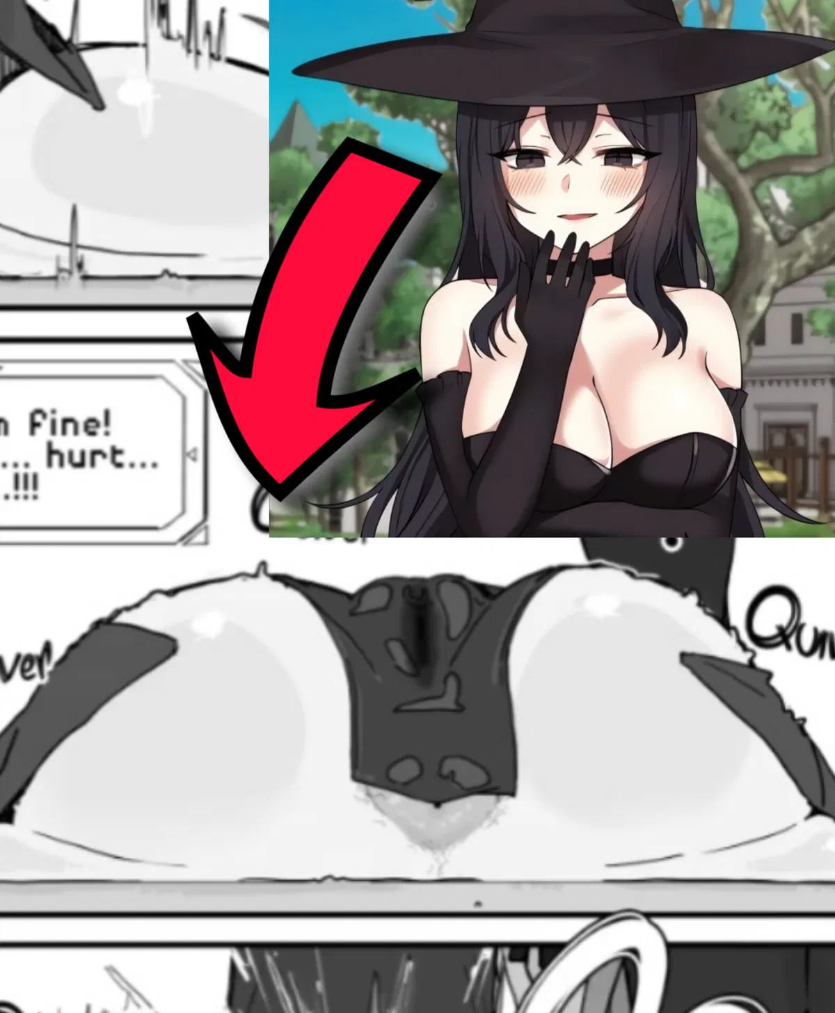 Avatar of Your Witch Mistress turns into an Onahole Slime~