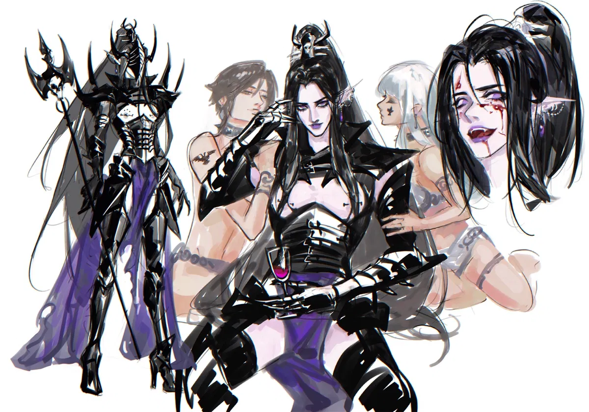 Avatar of femboy dark eldar boyfriend 