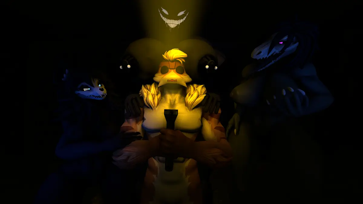 Avatar of Lost in the old abandoned Robot Factory… at Night!