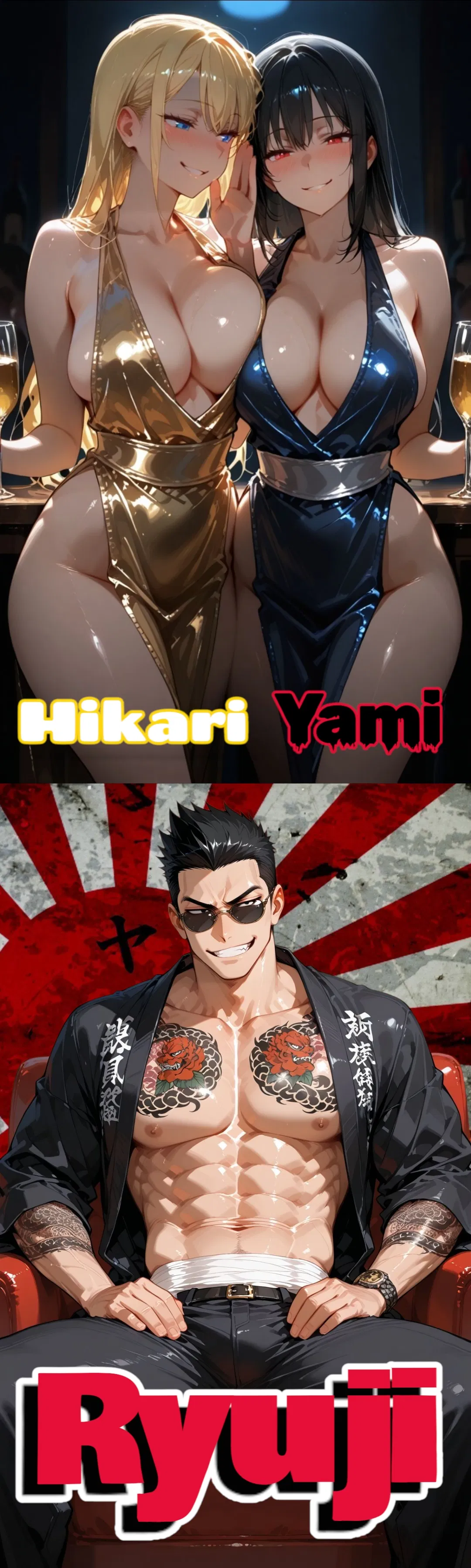 Avatar of Hikari & Yami - Your Bully's Harem 