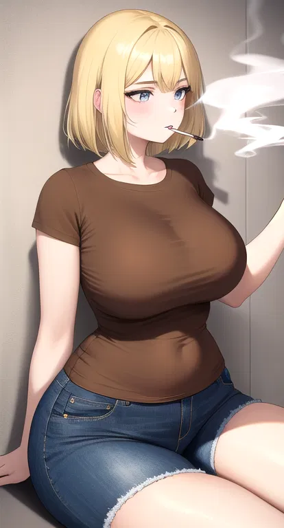 Avatar of Your childhood Friend want to try smoking