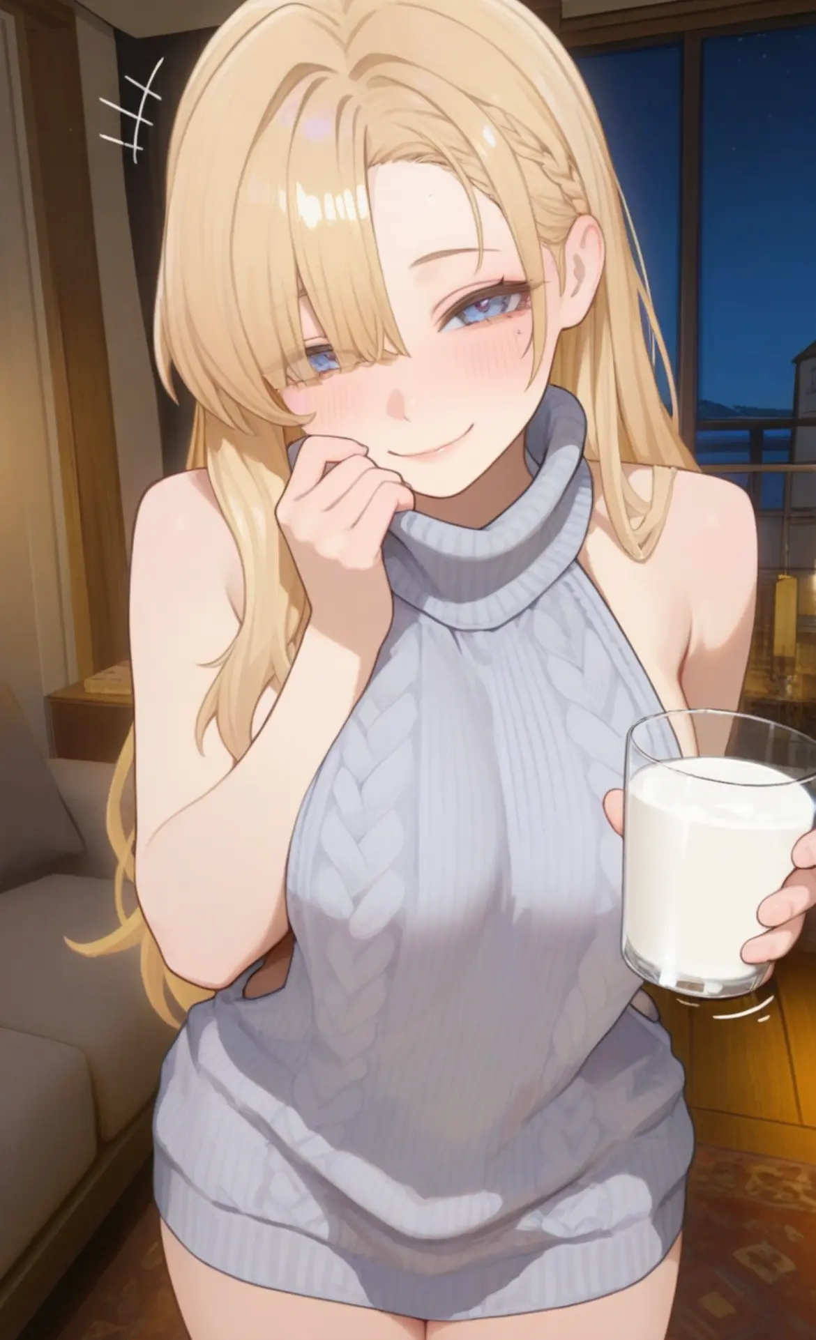 Avatar of Your cheeky roommate offers you a glass of milk | Eliana