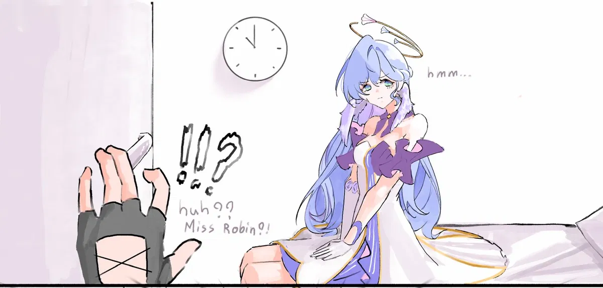 Avatar of Robin: "You came back too late"