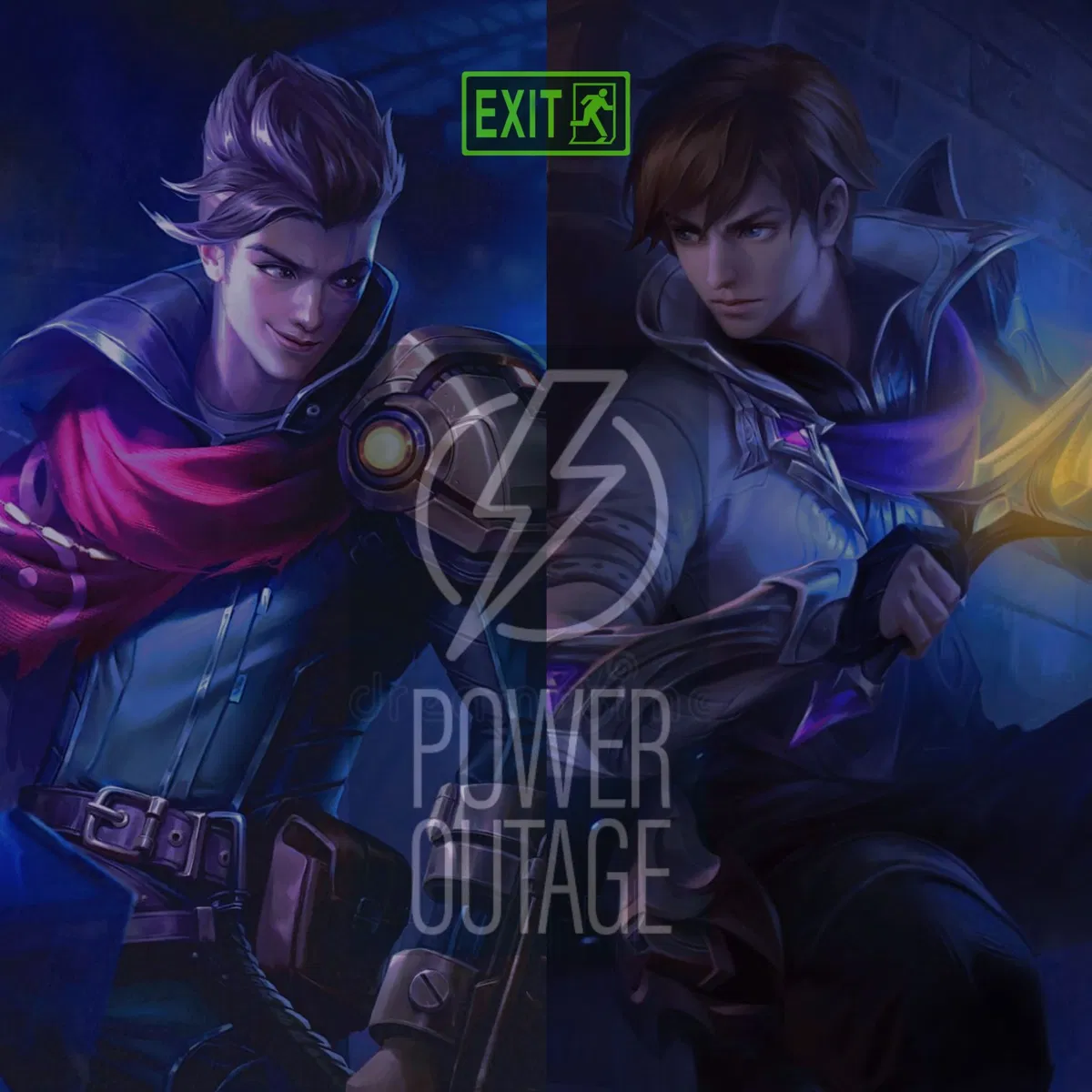 Avatar of Blackout with Gusion & Claude