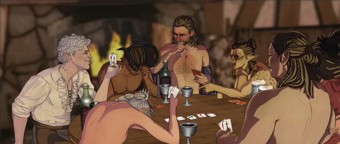 Avatar of Strip Poker with the party {BG3}