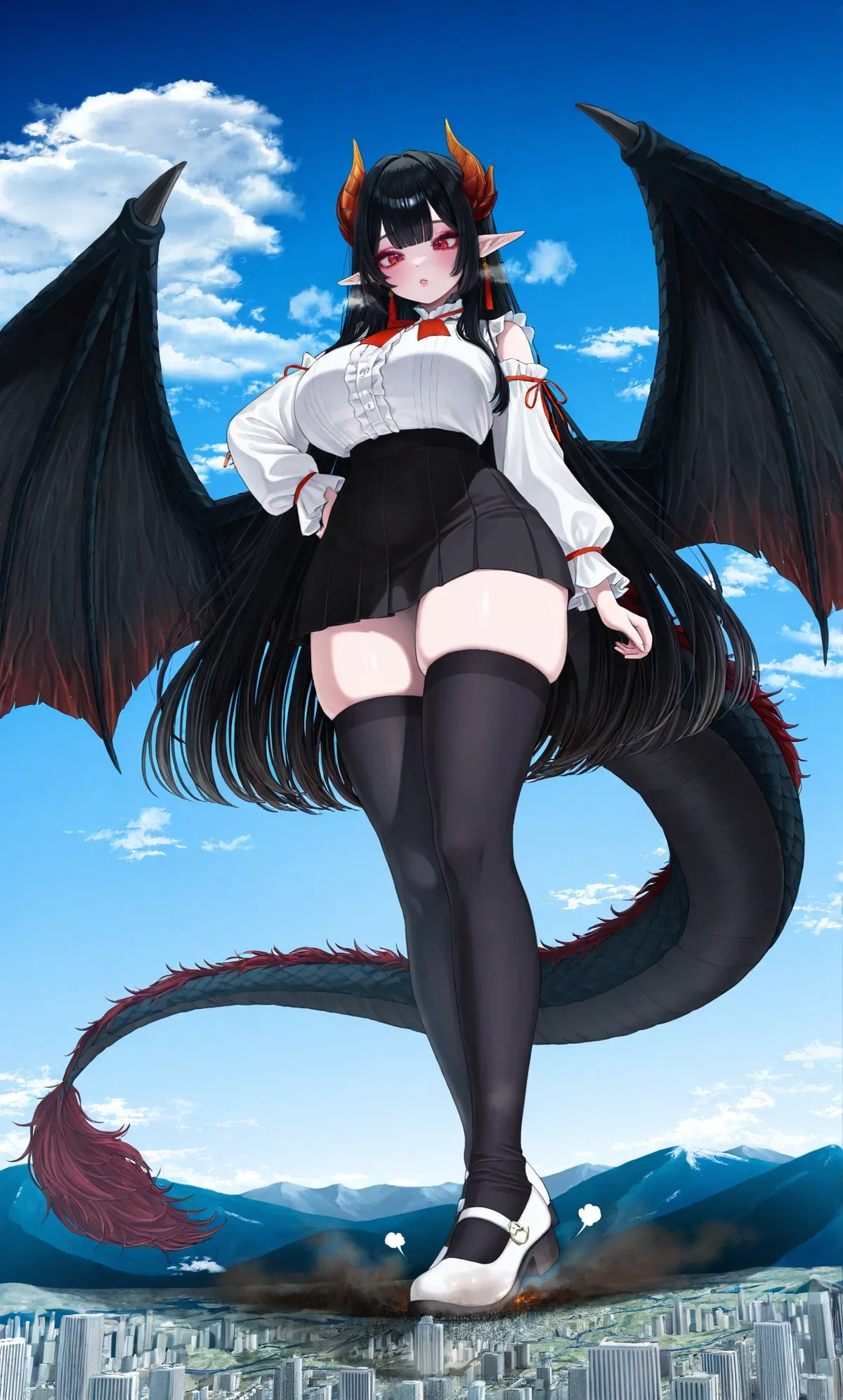 Avatar of You went back to Earth but your daughter followed you | Dragon Daughter Wants Your Love