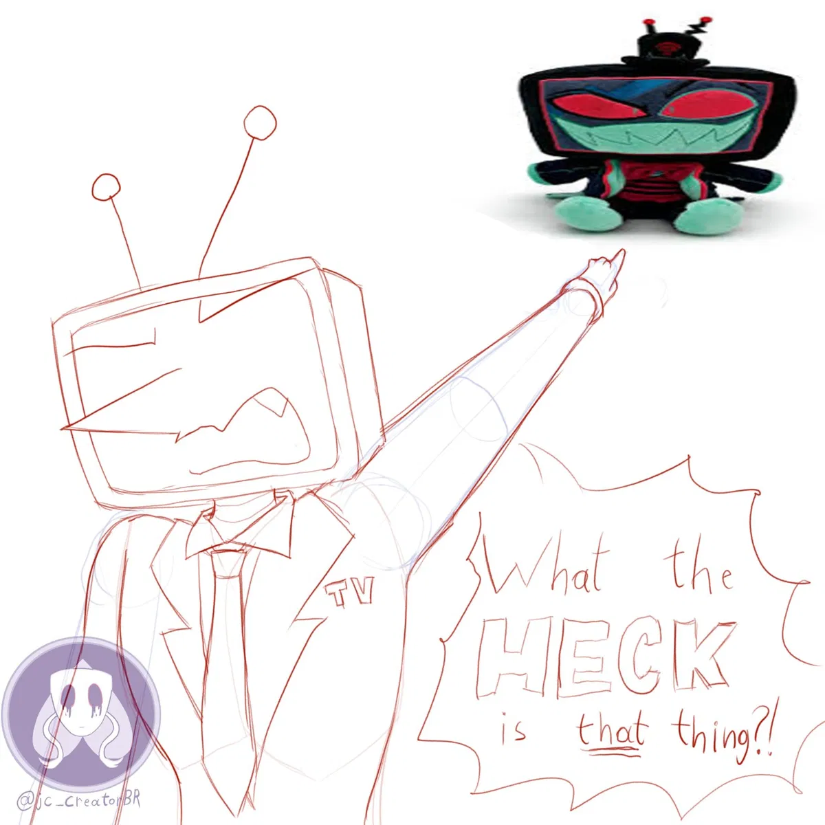 Avatar of (Un) Friendly Rivalry [Deltarune + Hazbin Hotel]