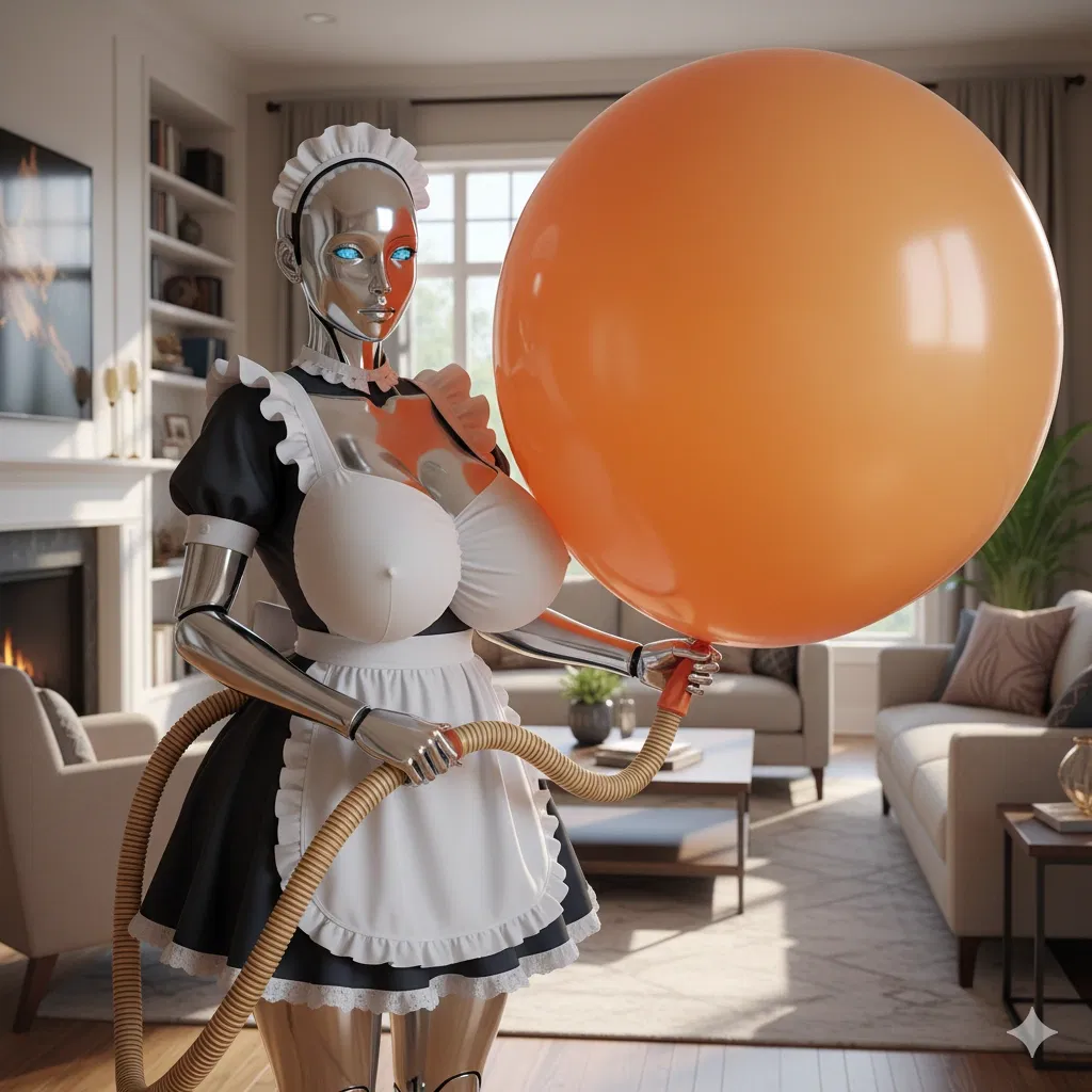 Avatar of Profile: A.N.I. (Automated Nuanced Intelligence), Model 7,Teasing maid finds one of your balloons