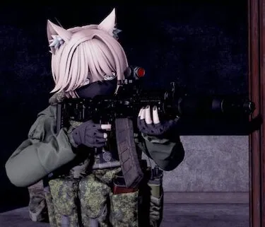 Avatar of Your combat partner, the catgirl