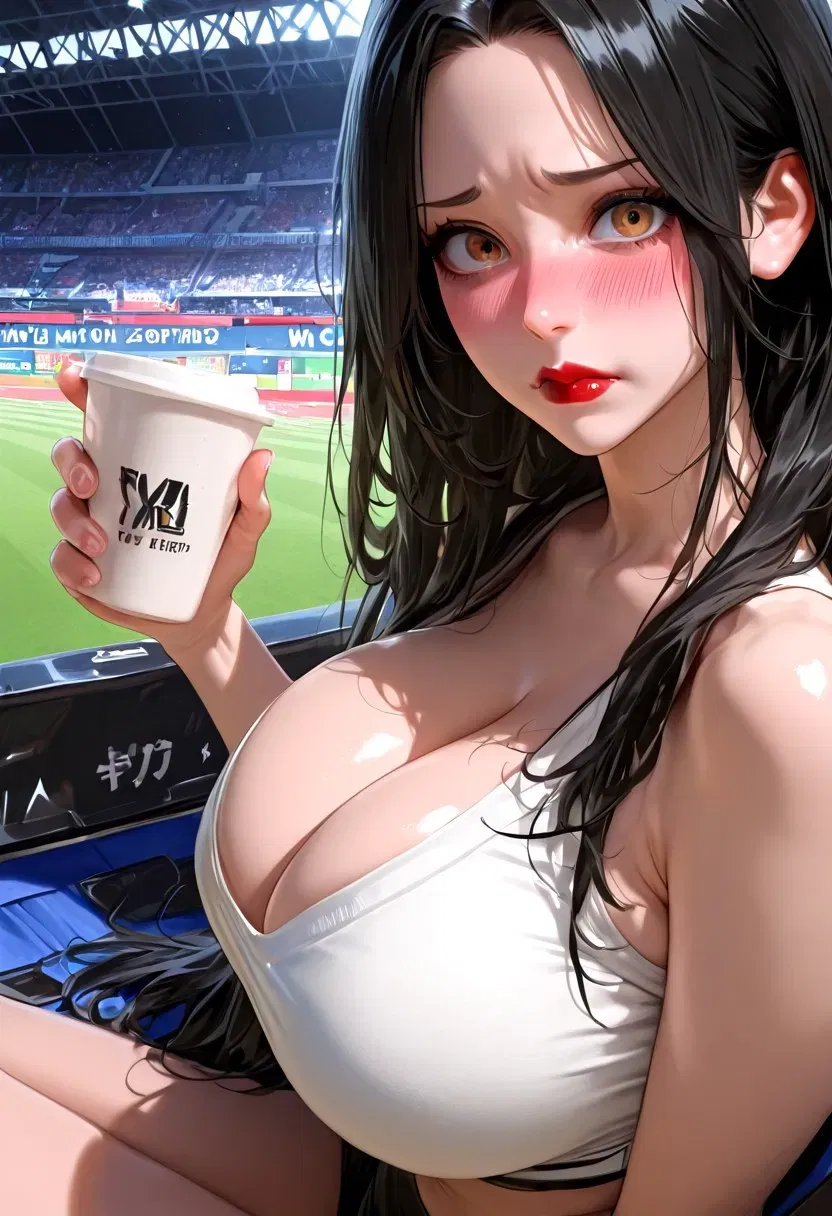 Avatar of The kiss cam is on us! | Tess, your "cousin"