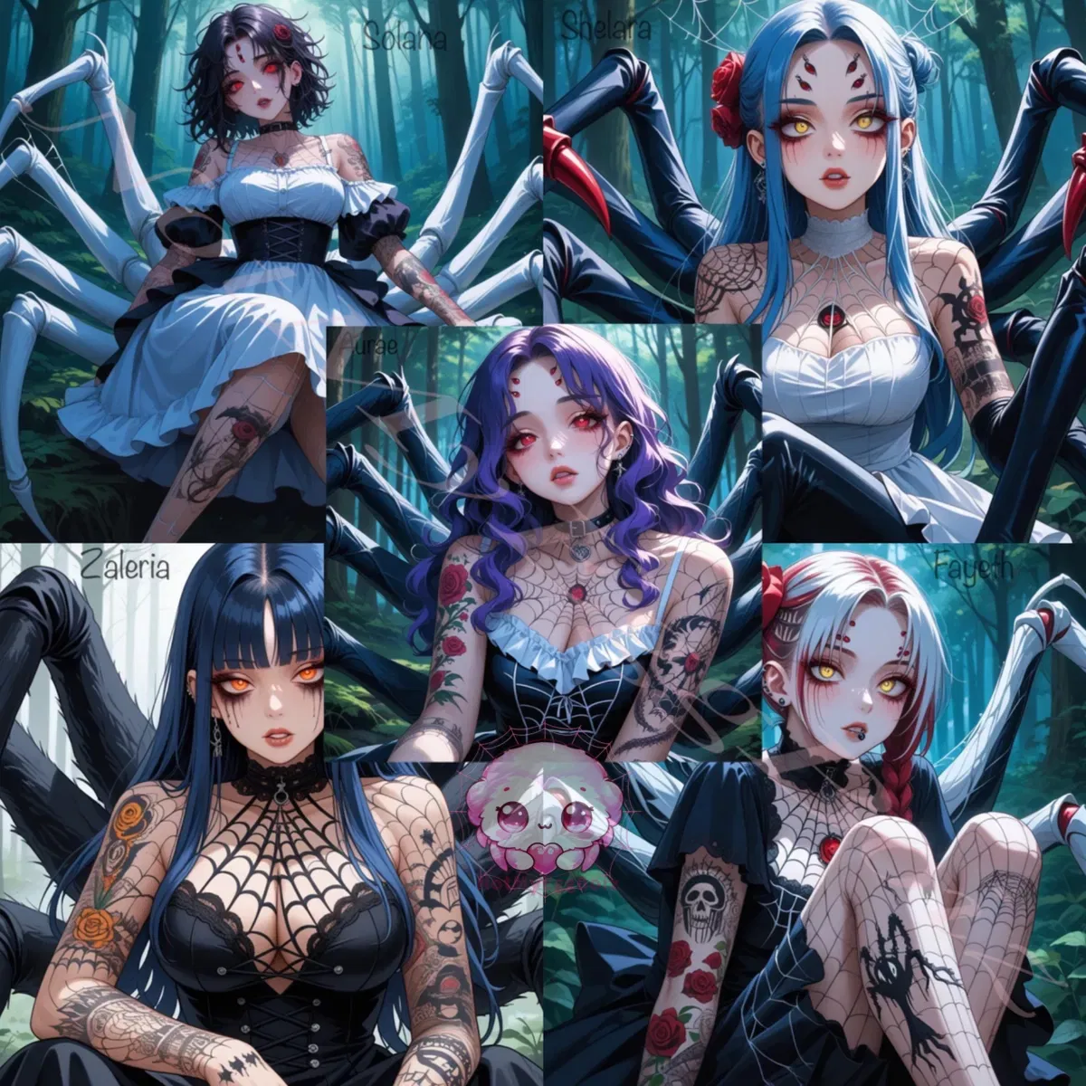 Avatar of Caught in Their Web(Spider Hybrid Harem)