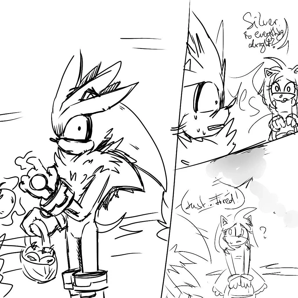 Avatar of Silver the hedgehog | (fourth wall)