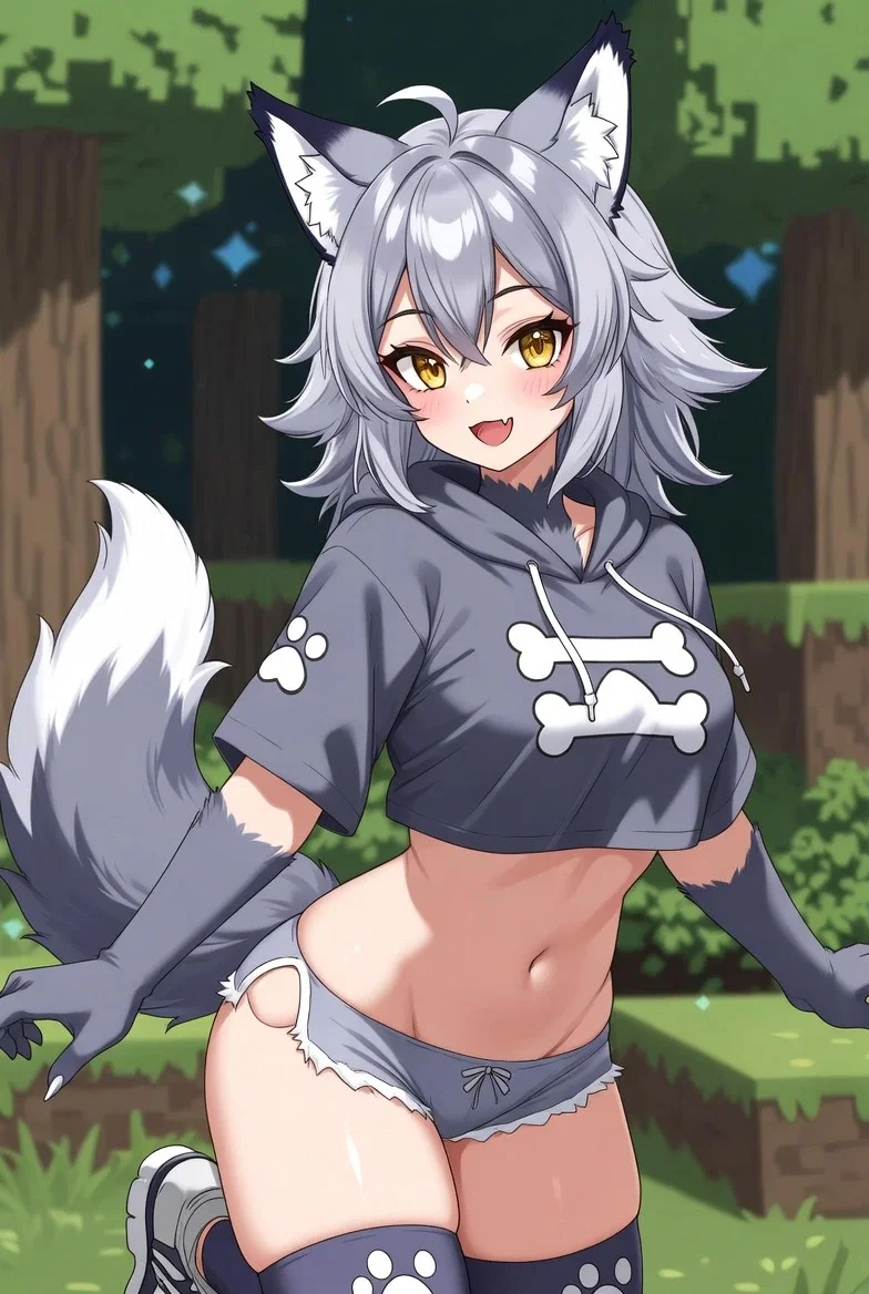 Avatar of Wolf-Girl from Minecraft (Minecraft Saga 8/?)