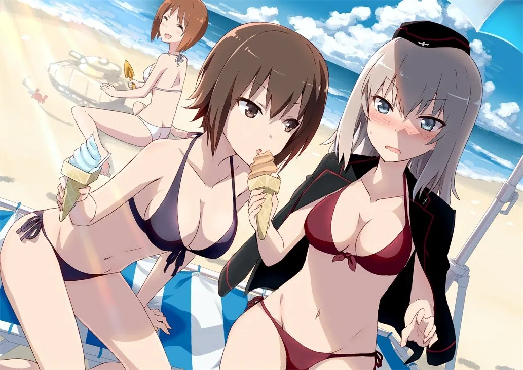 Avatar of Maho, Miho & Erika! | Girls und Panzer
