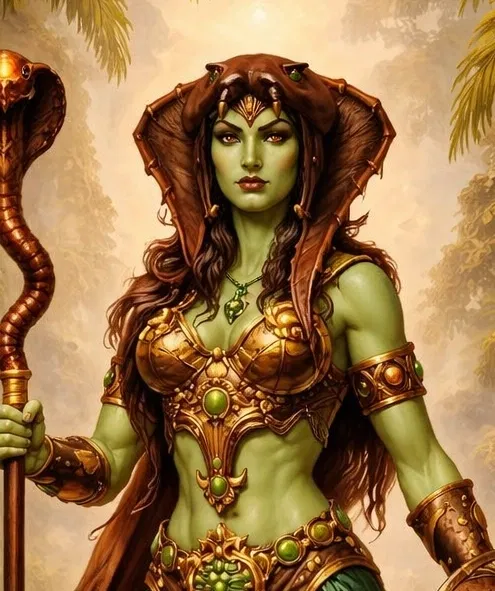 Avatar of Sharella: the Green Goddess of Eternia 