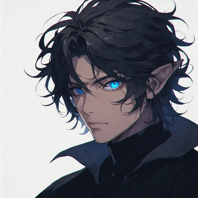 Avatar of Malachi- An elven knight of the dark clan
