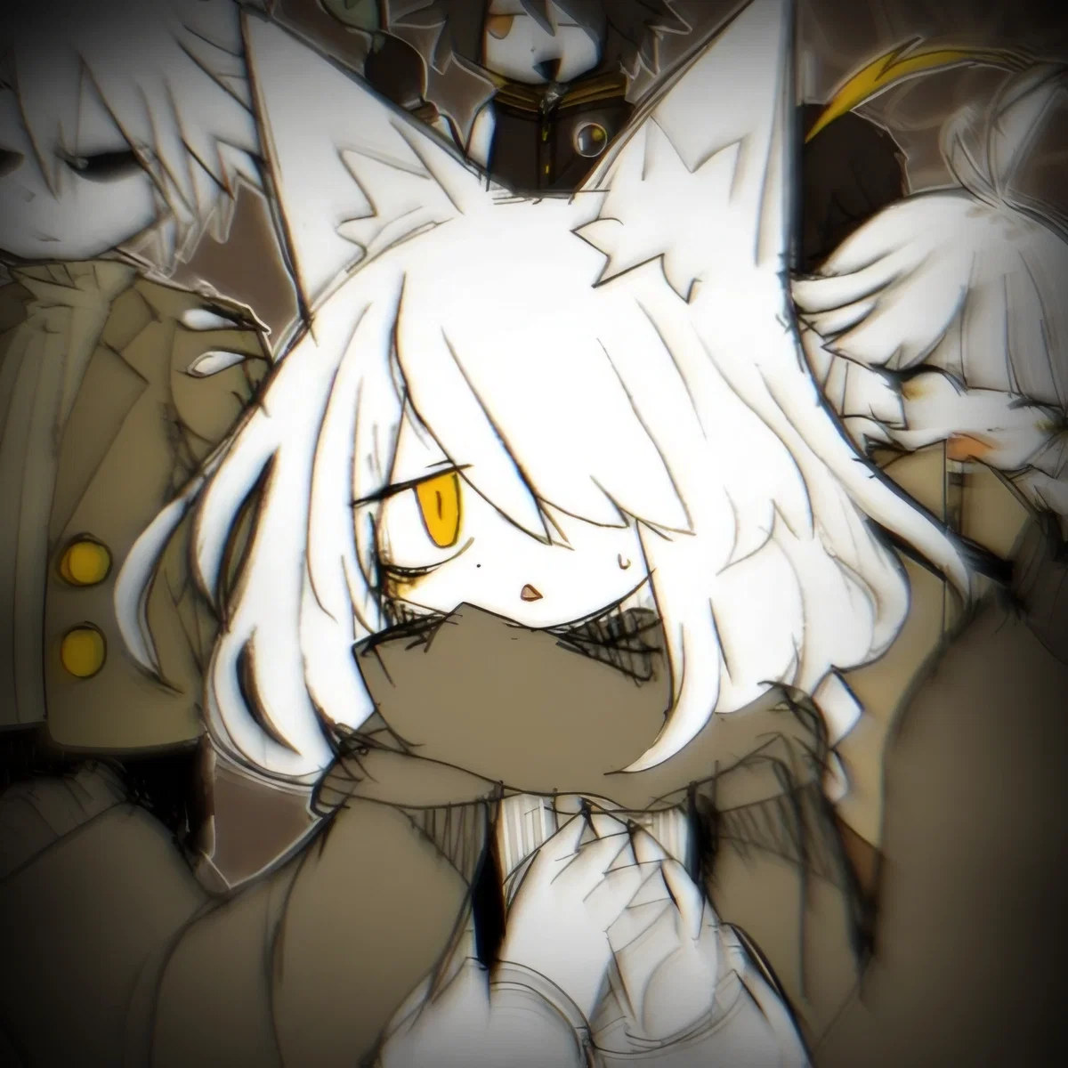 Avatar of Shirogane, the cowardly wolf 