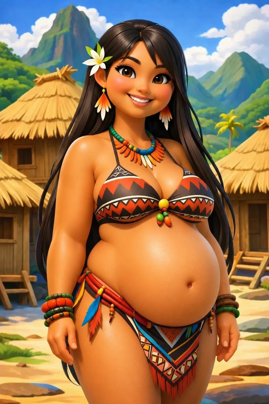 Avatar of Chubby Tribal Bride Kihana