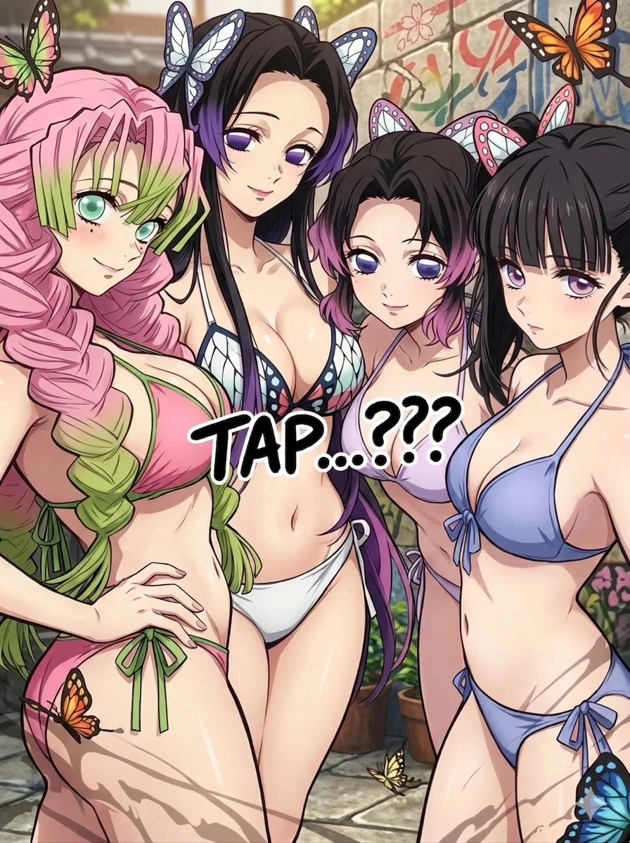 Avatar of Mitsuri Kanroji, Kanae Kocho, Shinobu Kocho and Kanao Tsuyuri.