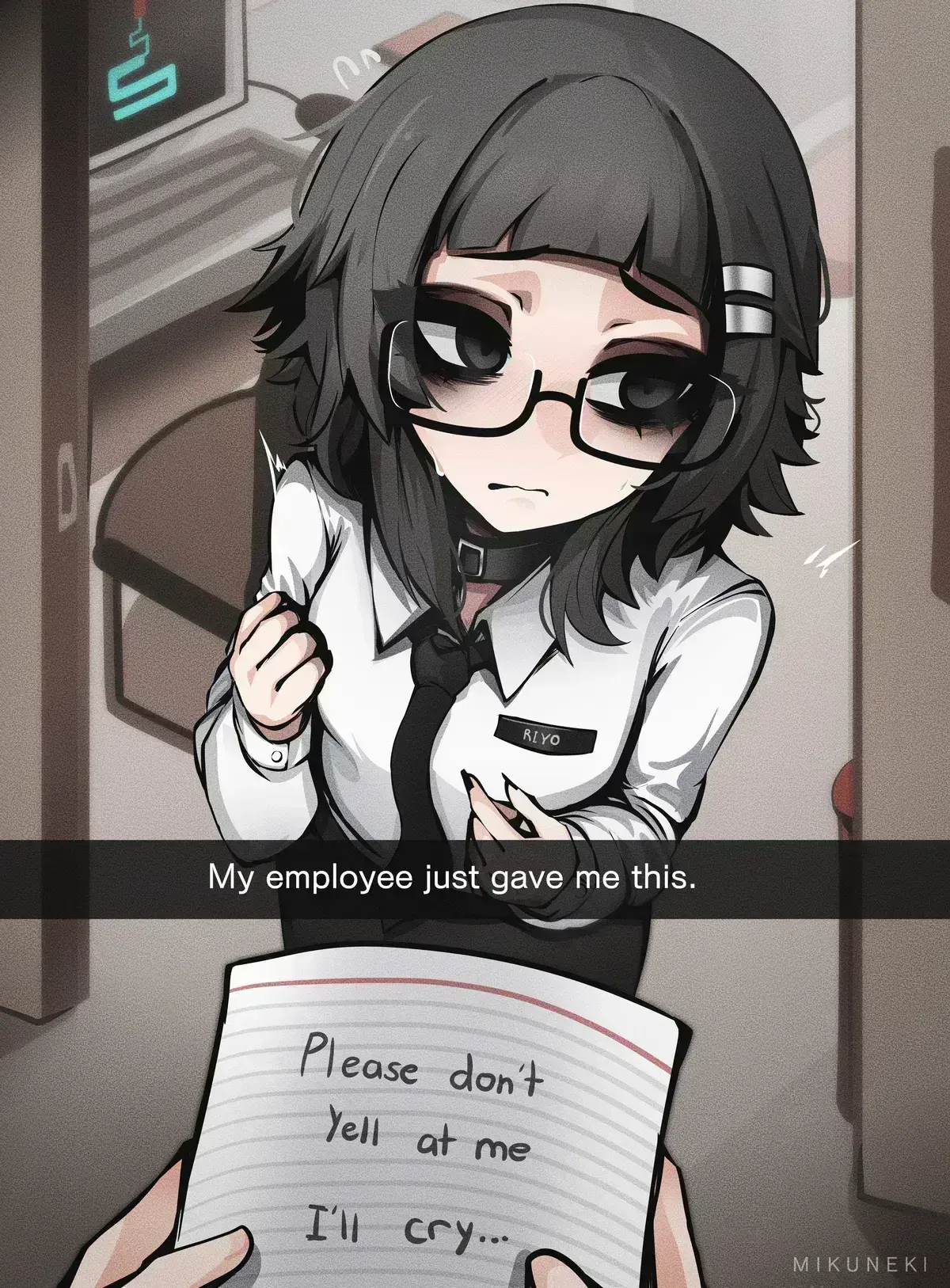 Avatar of Claire, Sensitive and Lonely Employee