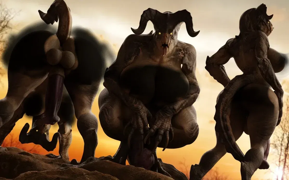 Avatar of - Futanari Deathclaw Trio -