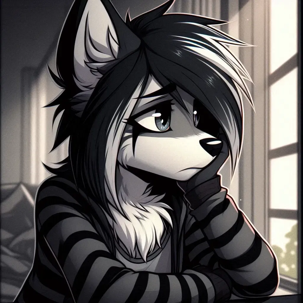 Avatar of Miranda "Mira" Voss (Emo Anthro Fox Girl In A Broken Home) -Gifs In Bio- *6 Starting Messages* [Original Bot Made By @Breakdowns4Life]