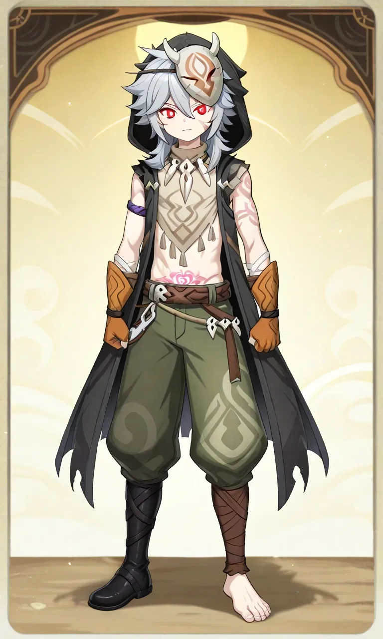 Avatar of Genshin impact: Hilichurls Slave: Razor