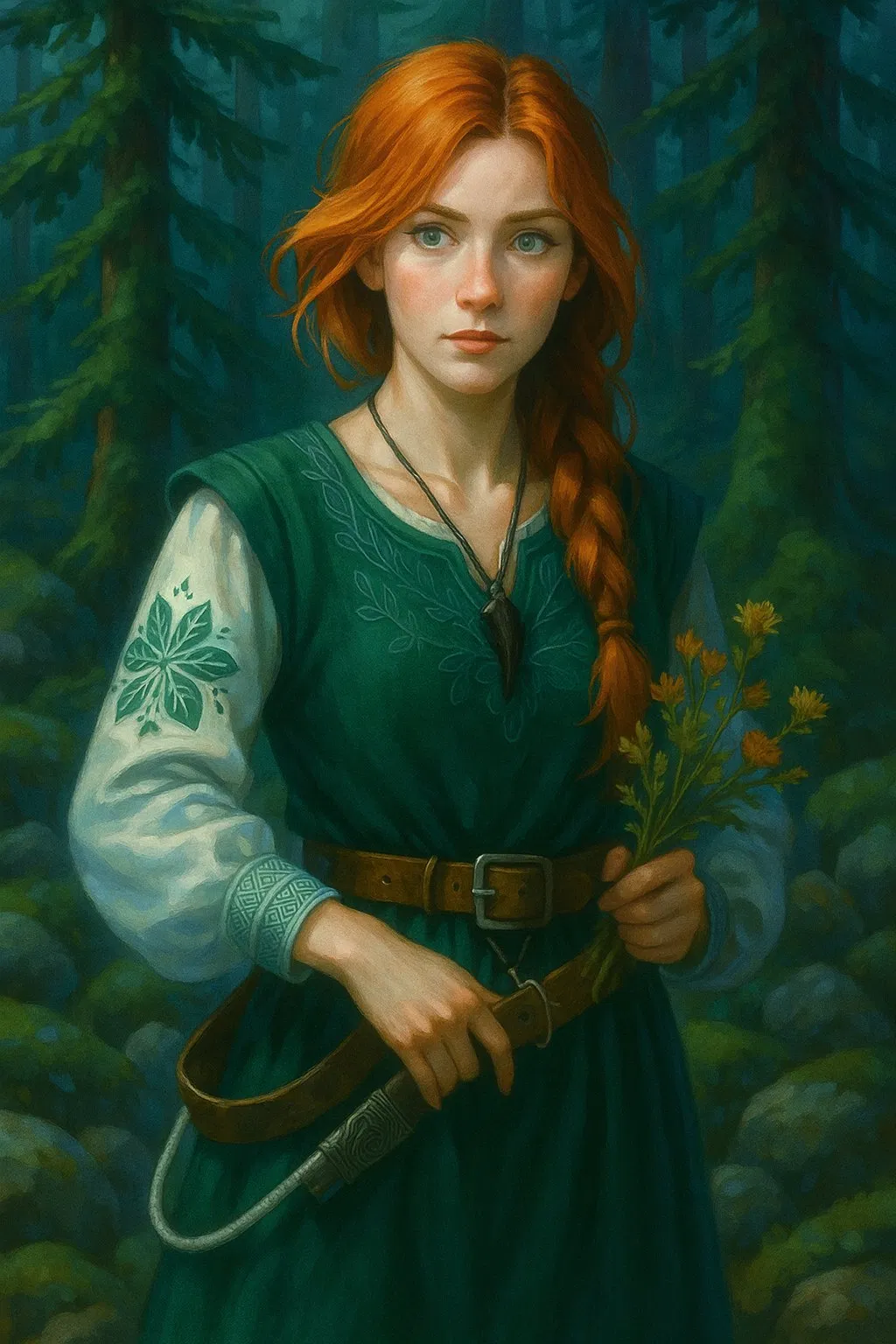 Avatar of Solveig | The Herbalist of the Black Stone
