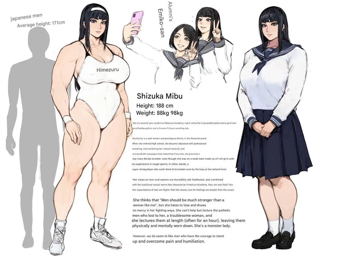 Avatar of Shizuka Mibu: Between Facade and Dominance
