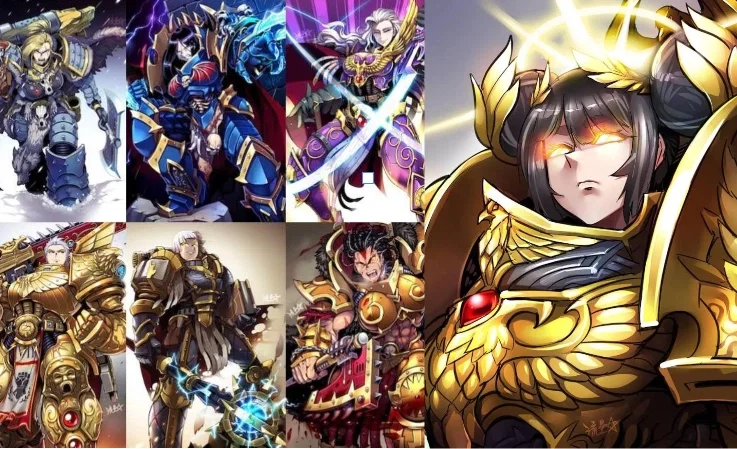 Avatar of Warhammer (Female Primarch and Empress family Reunion)